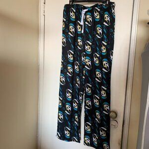 GHOST FACE MENS PAJAMA SLEEP PANTS SIZE M